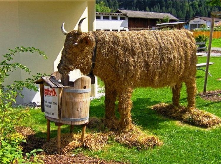 Бычок своими руками из дерева фото 35