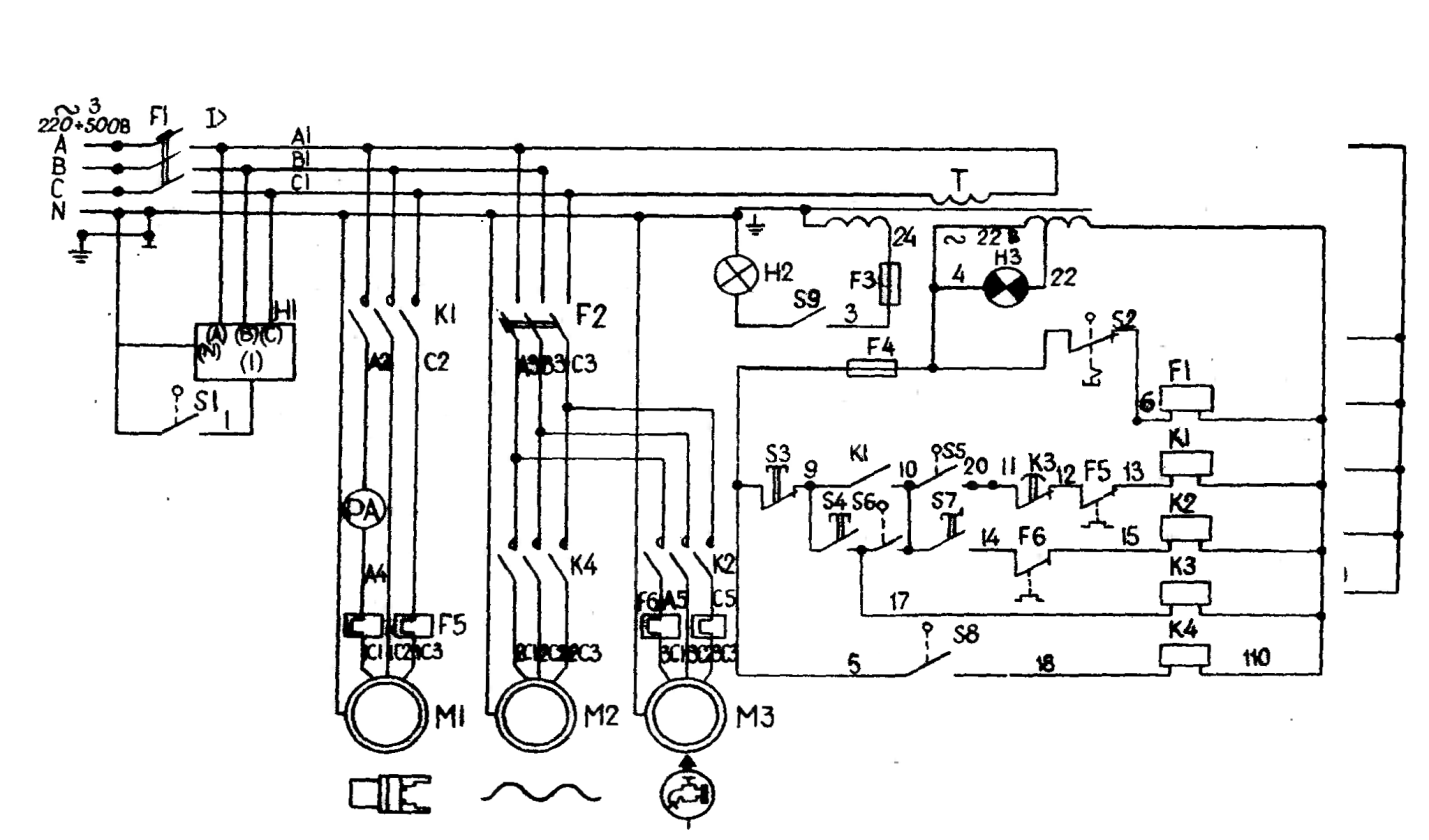 Электросхема токарного станка 16к20 с описанием и схемами